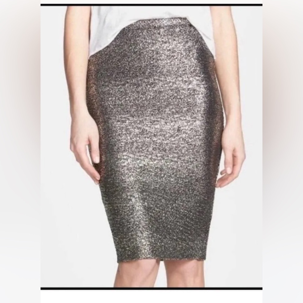 Sparkly pencil skirt